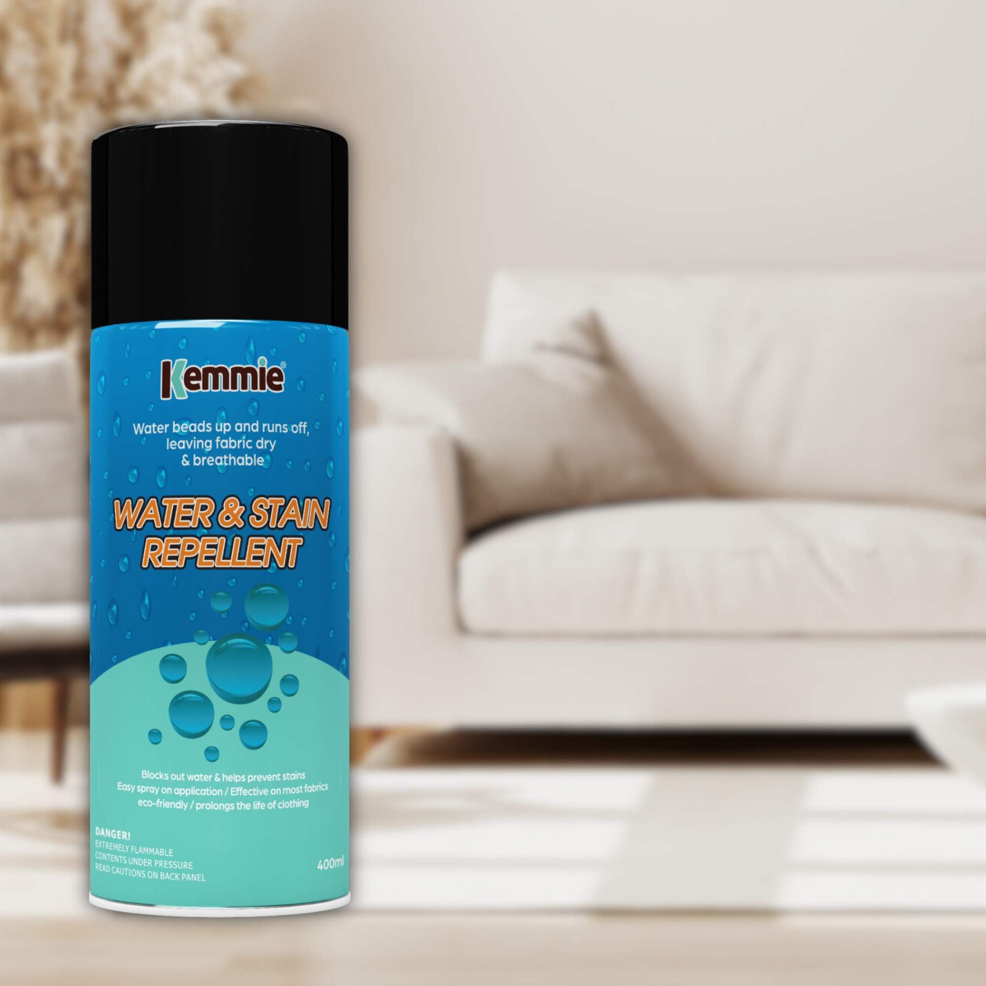 Kemmie 1x212g Water and Stain Repellent Spray for Shoes Suede Leather and Fabric V238-SUPDZ-19774686022