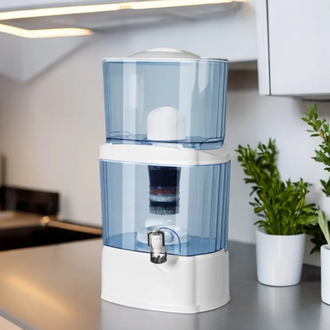 Orku 24L Benchtop Water Filters - 8 Stage Mineral Gravity Filtration System V238-SUPDZ-20678276038