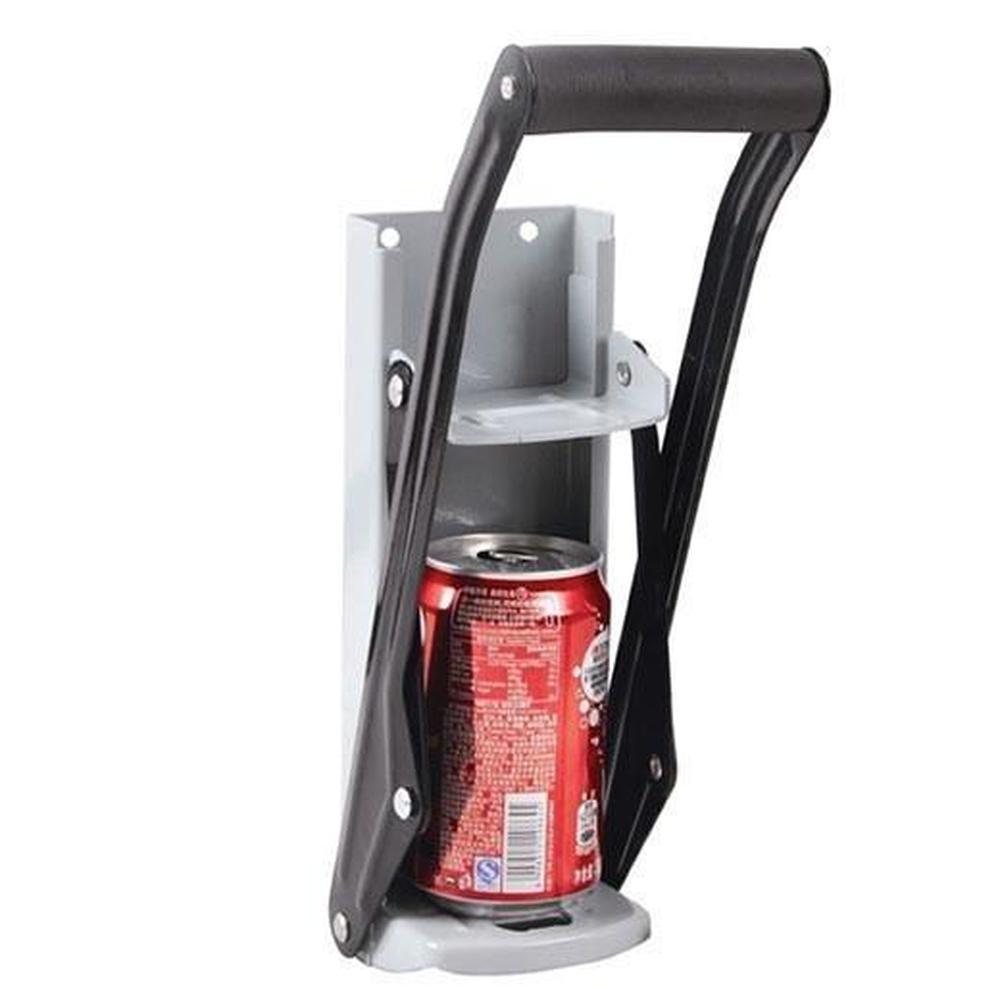 2x Aluminium Can Crusher - 16oz Beer Soda Smasher - Wall Mounted Bottle Opener V238-SUPDZ-20998575494