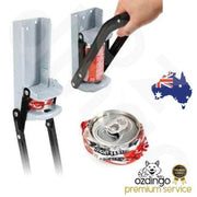 2x Aluminium Can Crusher - 16oz Beer Soda Smasher - Wall Mounted Bottle Opener V238-SUPDZ-20998575494