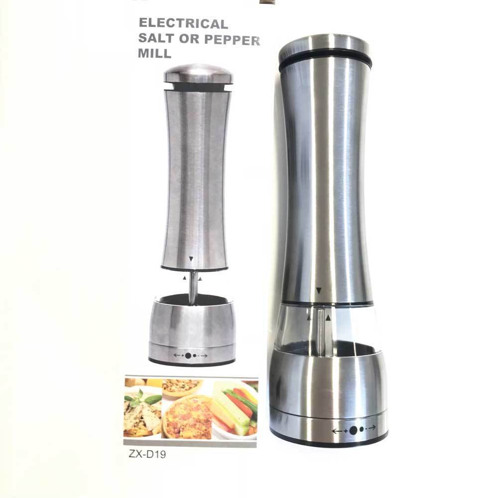 Electric Battery Salt or Pepper Grinder Adjustable Shakers Automatic Stainless Mill V238-SUPDZ-21138312462416