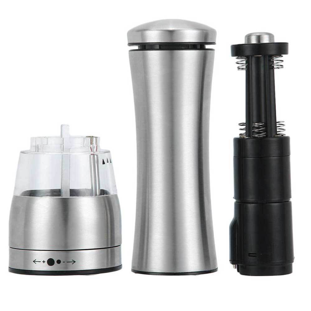 Electric Battery Salt or Pepper Grinder Adjustable Shakers Automatic Stainless Mill V238-SUPDZ-21138312462416
