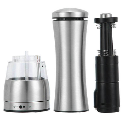 Electric Battery Salt or Pepper Grinder Adjustable Shakers Automatic Stainless Mill V238-SUPDZ-21138312462416
