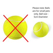 6 Pack Replacement Balls For Interactive Hyper Fetch Mini All For Paws V238-SUPDZ-21283681042512