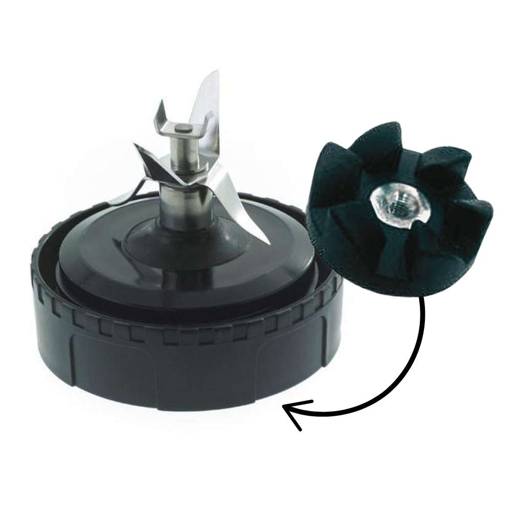 For Nutri Ninja Extractor Blade - 6 Fin Connection Replacement Blender Parts V238-SUPDZ-24317182342