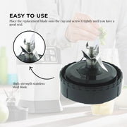 For Nutri Ninja Extractor Blade - 6 Fin Connection Replacement Blender Parts V238-SUPDZ-24317182342