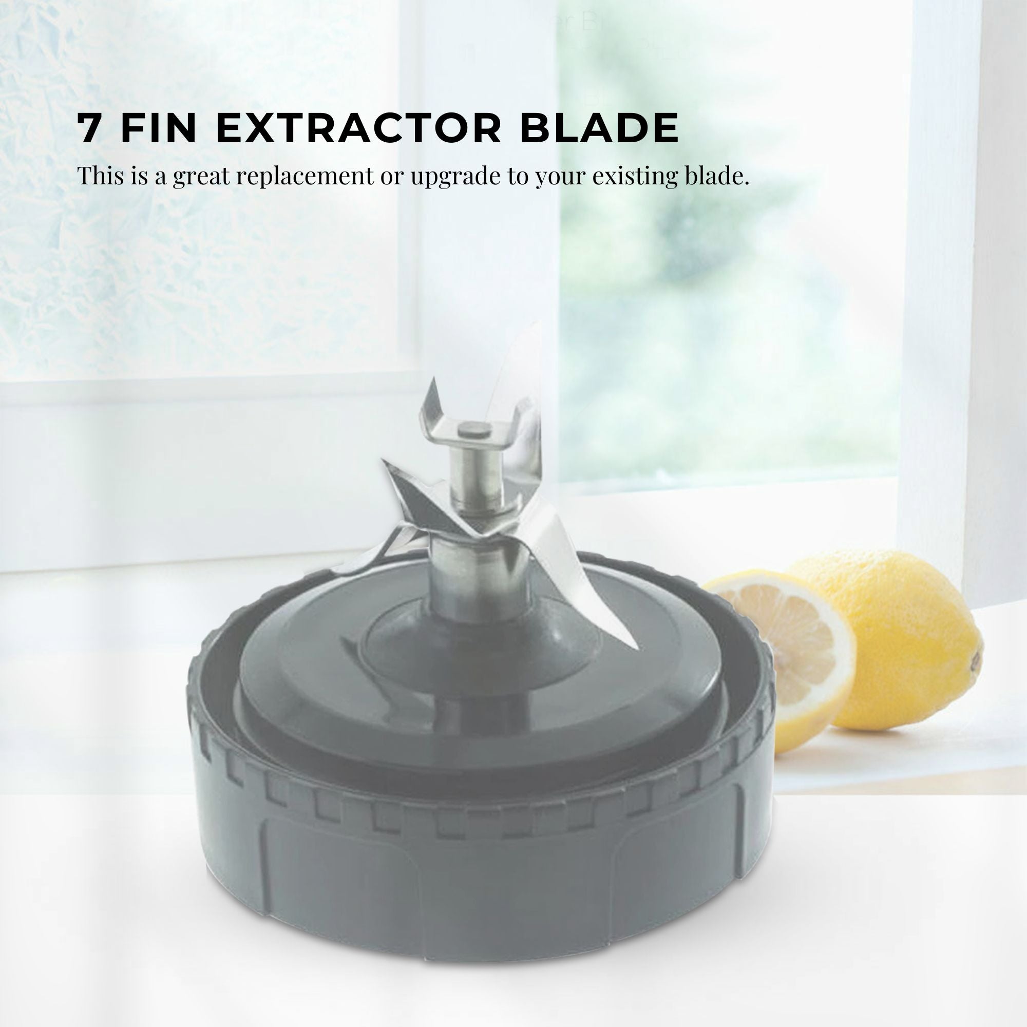 For Nutri Ninja Extractor Blade - 7 Fin Connection Replacement Blender Parts V238-SUPDZ-24979726662
