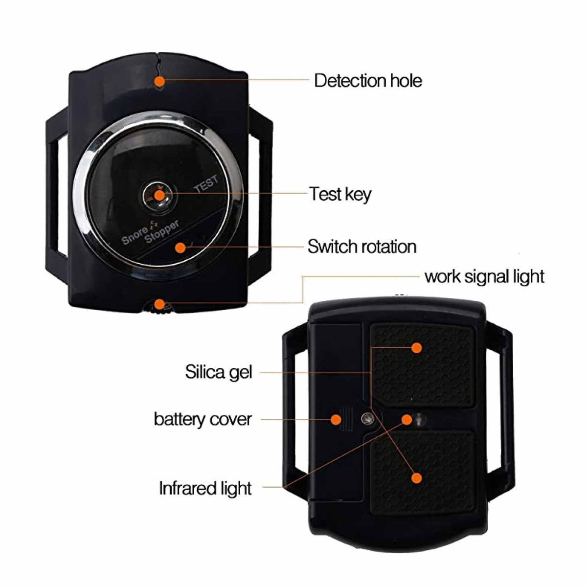 Anti Snoring Aid Stopper Watch - Wristband Sleeping Breathing Snore Device Bulk V238-SUPDZ-25544372294