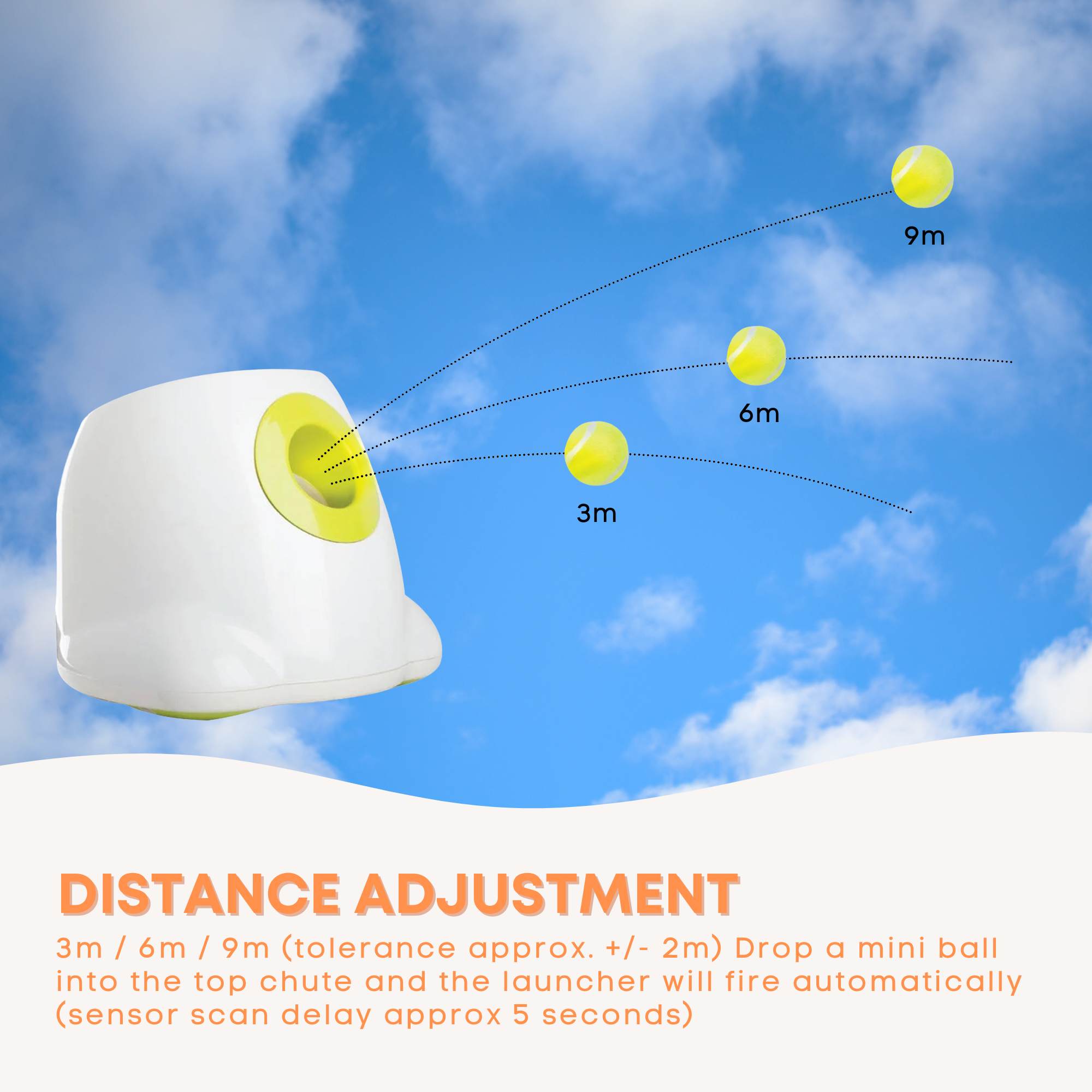 Hyper Fetch Mini Dog Ball Launcher - Automatic Interactive Indoor Small Pet Toy V238-SUPDZ-25706217286