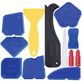 12 Piece Plastic Sealant Scraper Tools Finishing Grout Silicone Caulking Remover V238-SUPDZ-28148685668432