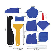 12 Piece Plastic Sealant Scraper Tools Finishing Grout Silicone Caulking Remover V238-SUPDZ-28148685668432