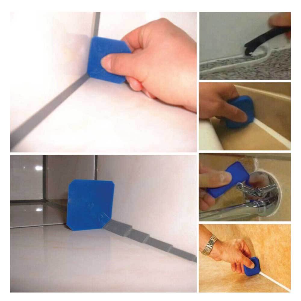 12 Piece Plastic Sealant Scraper Tools Finishing Grout Silicone Caulking Remover V238-SUPDZ-28148685668432