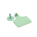 100x Cattle Ear Tags 5x4cm Set - Small Green Blank Sheep Pig Livestock Label V238-SUPDZ-28211673071696