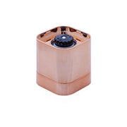 Orku Single Salt or Pepper Grinder 180ml - Glass Manual Mill with Rose Gold Lid V238-SUPDZ-28247827284048