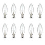 Bulk 10x E14 40W 220-240V Light Bulbs - C35 Candle Globe For Himalayan Salt Lamp V238-SUPDZ-28248576294992
