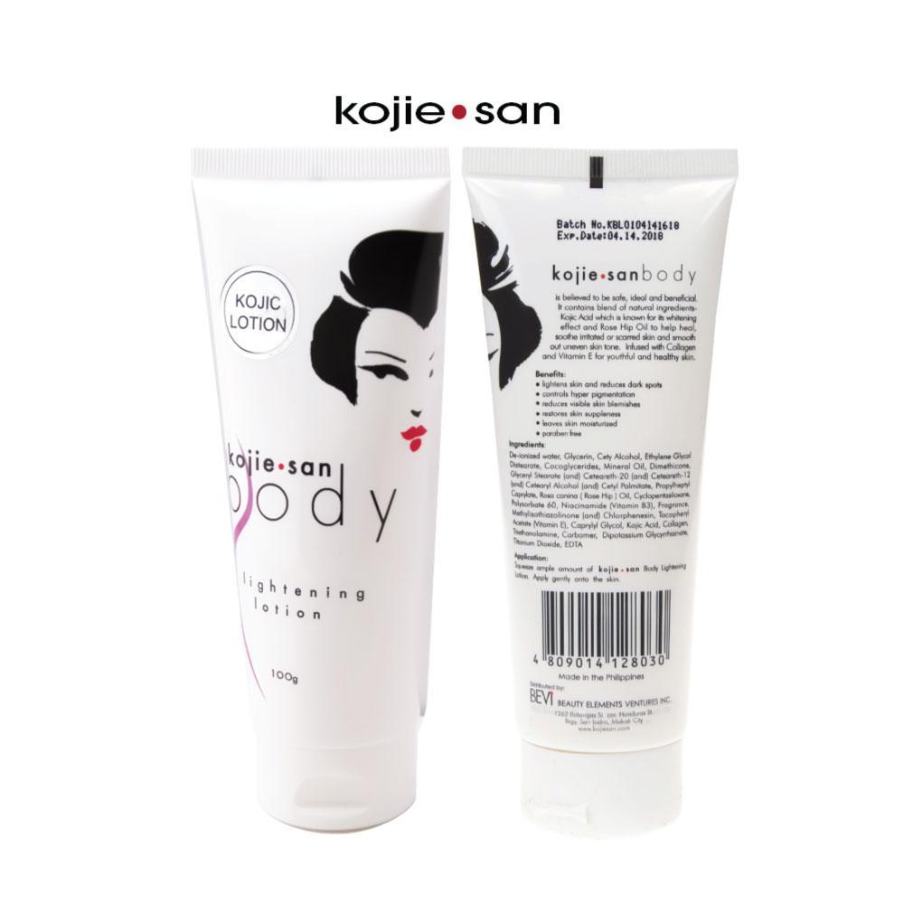 Kojie San Body Lotion 100g - Kojic Acid Skin Moisturiser With Collagen. V238-SUPDZ-28303884353616