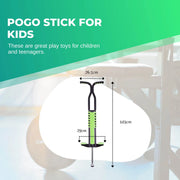 Social Hike Green Pogo Stick - Kids Jumping Jackhammer Exercise Hopper Toy V238-SUPDZ-28304776101968
