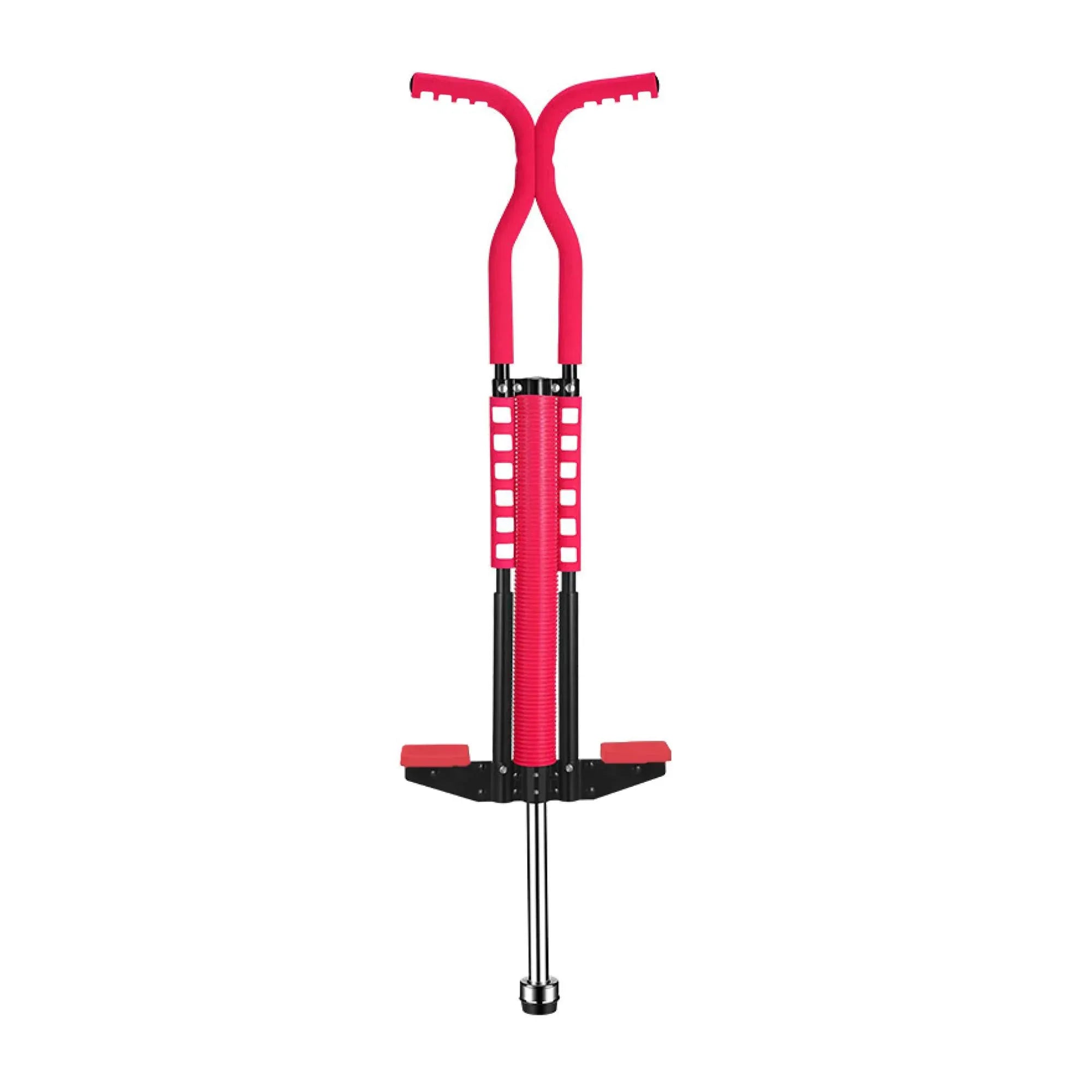Social Hike Red Pogo Stick - Kids Jumping Jackhammer Exercise Hopper Toy V238-SUPDZ-28304818405456
