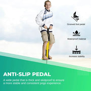 Social Hike Yellow Pogo Stick - Kids Jumping Jackhammer Exercise Hopper Toy V238-SUPDZ-28304910516304