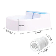 Auto Filling Dog Drinking Water Fountain - Outdoor Automatic Pet Drinking Bowl V238-SUPDZ-28416002523216