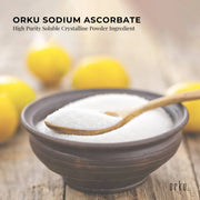 Orku 100g Sodium Ascorbate - High Purity Soluble Crystalline Powder Ingredient V238-SUPDZ-28645548163152