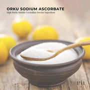 Orku 1.2Kg Sodium Ascorbate Tub - High Purity Soluble Crystalline Powder V238-SUPDZ-28715134943312