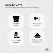 Orku 5Kg Sodium Ascorbate Tub - High Purity Soluble Crystalline Powder V238-SUPDZ-28715172102224