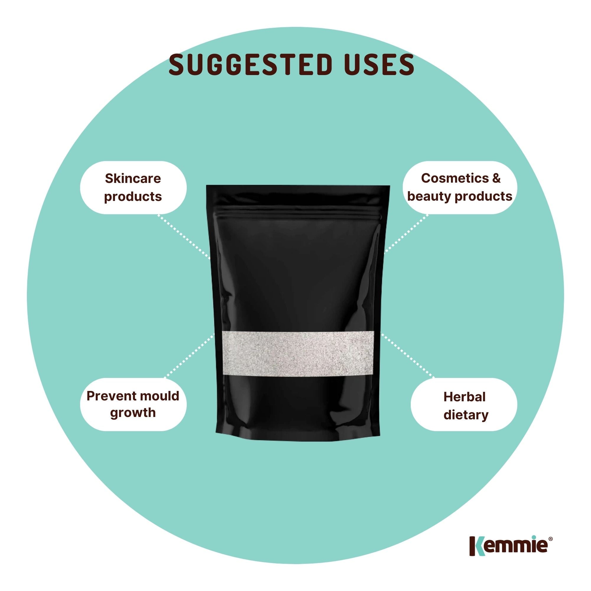Kemmie 50g Potassium Sorbate Food Grade Granules Preservative E202 Cosmetic Brew V238-SUPDZ-28715321786448