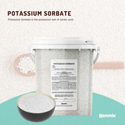 Kemmie 500g Potassium Sorbate Food Grade Granules Tub Preservative E202 Cosmetic V238-SUPDZ-28716269699152