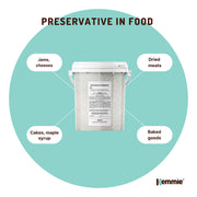 Kemmie 500g Potassium Sorbate Food Grade Granules Tub Preservative E202 Cosmetic V238-SUPDZ-28716269699152
