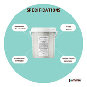Kemmie 500g Potassium Sorbate Food Grade Granules Tub Preservative E202 Cosmetic V238-SUPDZ-28716269699152