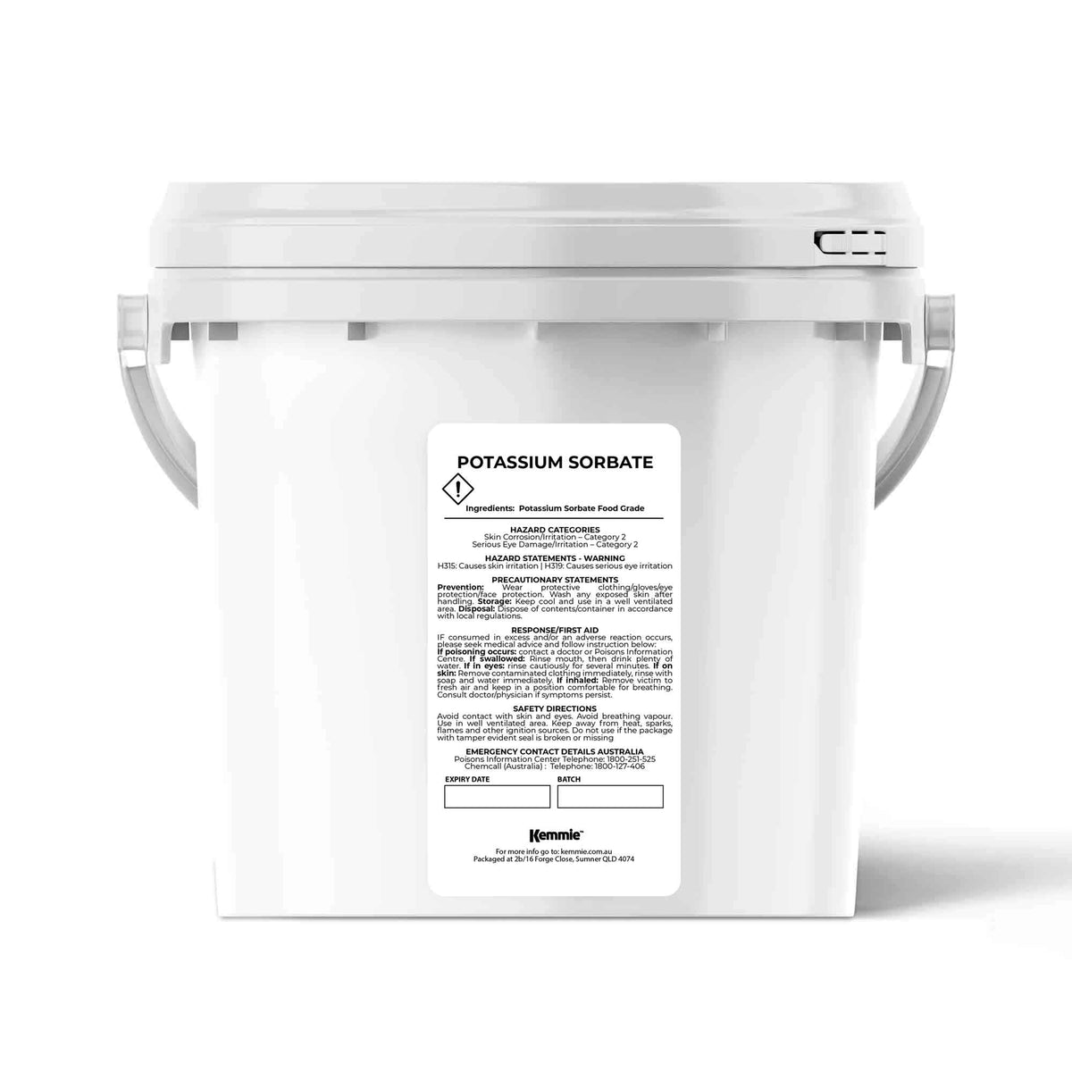 Kemmie 2Kg Potassium Sorbate Food Grade Granules Tub Preservative E202 Cosmetic V238-SUPDZ-28716298010704