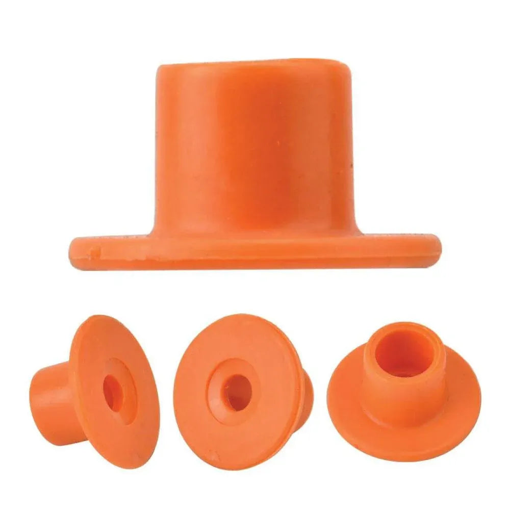 1-100 Cattle Number Ear Tag Set - Round Orange Pig Sheep Goat Livestock Label V238-SUPDZ-28746022486096