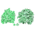 1-100 Cattle Number Ear Tags Set - Round Green Pig Sheep Goat Livestock Label V238-SUPDZ-28746327195728