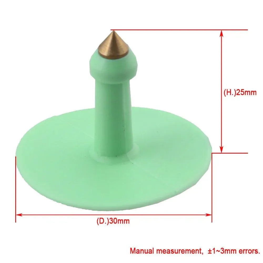 1-100 Cattle Number Ear Tags Set - Round Green Pig Sheep Goat Livestock Label V238-SUPDZ-28746327195728