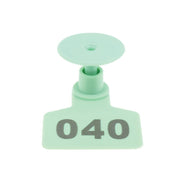 1-100 Cattle Number Ear Tags Set - Green Pig Sheep Goat Livestock Label V238-SUPDZ-28747018141776