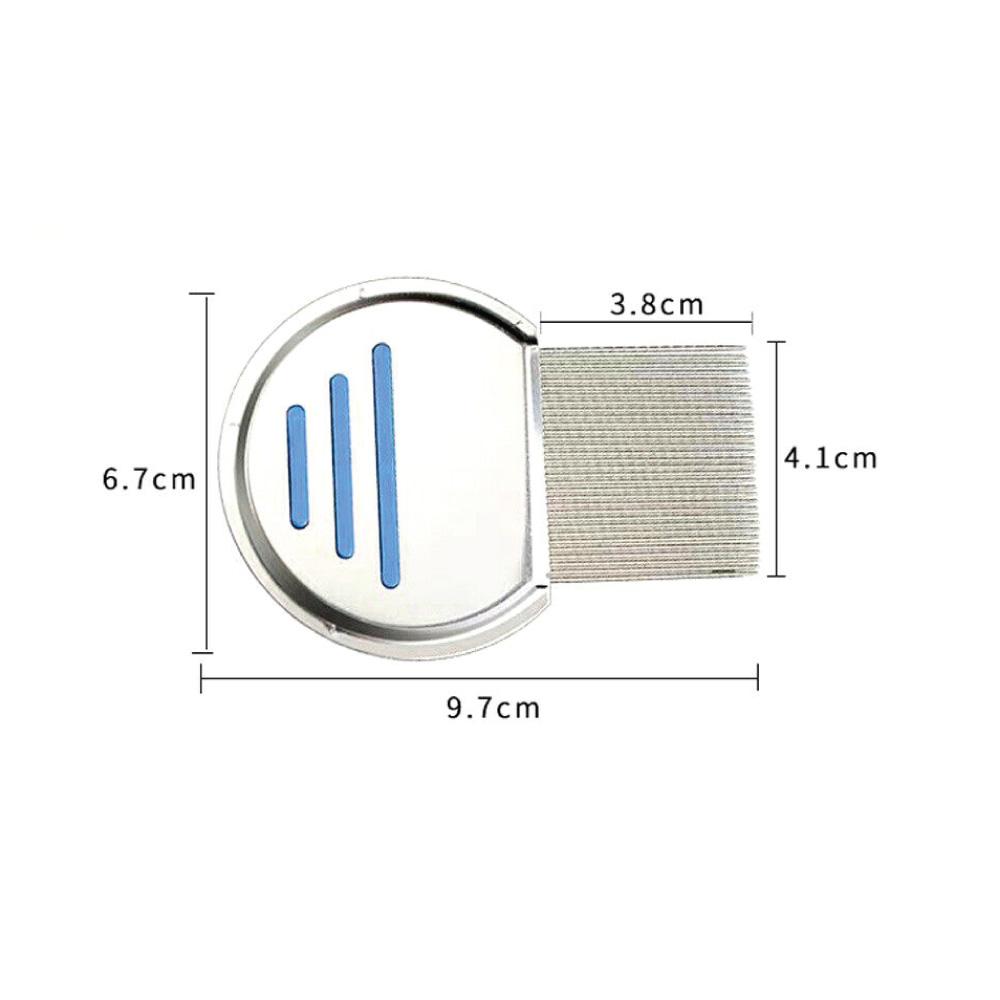 Head Lice Hair Comb - Stainless Steel - Nits Egg Flea Removal V238-SUPDZ-28757269676112