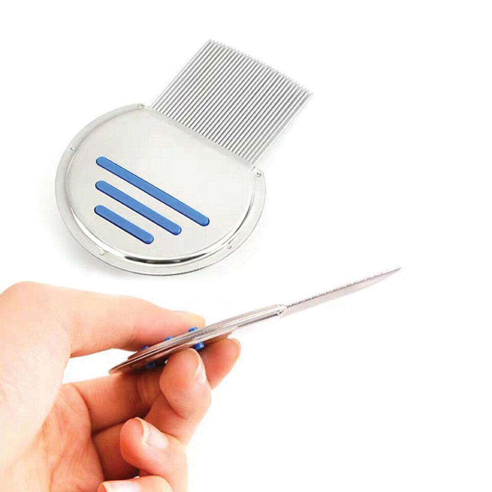 Head Lice Hair Comb - Stainless Steel - Nits Egg Flea Removal V238-SUPDZ-28757269676112