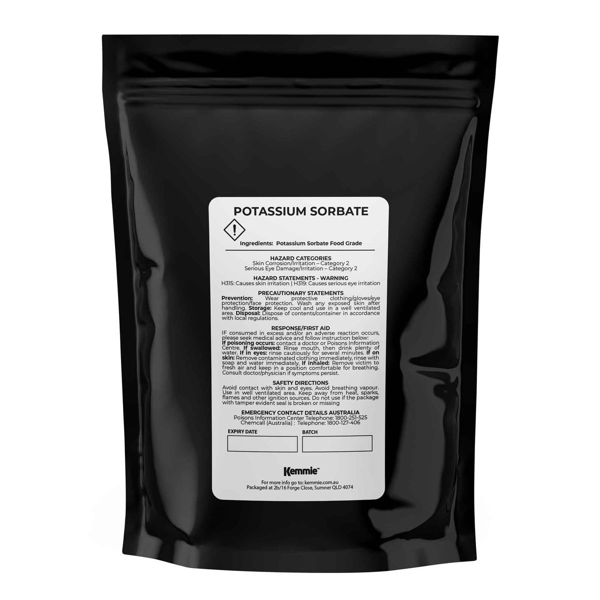 Kemmie 2Kg Potassium Sorbate Food Grade Granules Preservative E202 Cosmetic V238-SUPDZ-28795747565648