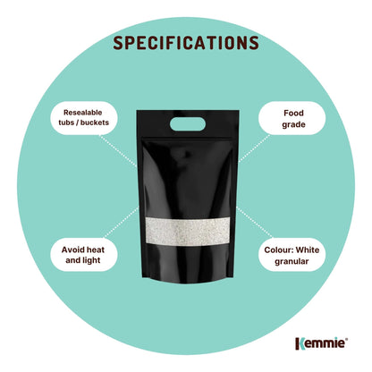 Kemmie Bulk 10Kg Potassium Sorbate Food Grade Granules Preservative E202 V238-SUPDZ-28795747631184