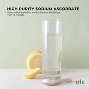 Orku 400g Sodium Ascorbate - High Purity Soluble Crystalline Powder Ingredient V238-SUPDZ-28861186277456