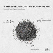 Orku 100g Poppy Seeds Unwashed Papaver Somniferum For Baking and Decorating V238-SUPDZ-28986354794576