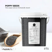 Orku 800g Poppy Seeds Unwashed Bucket Papaver Somniferum For Baking Decorating V238-SUPDZ-28986462044240