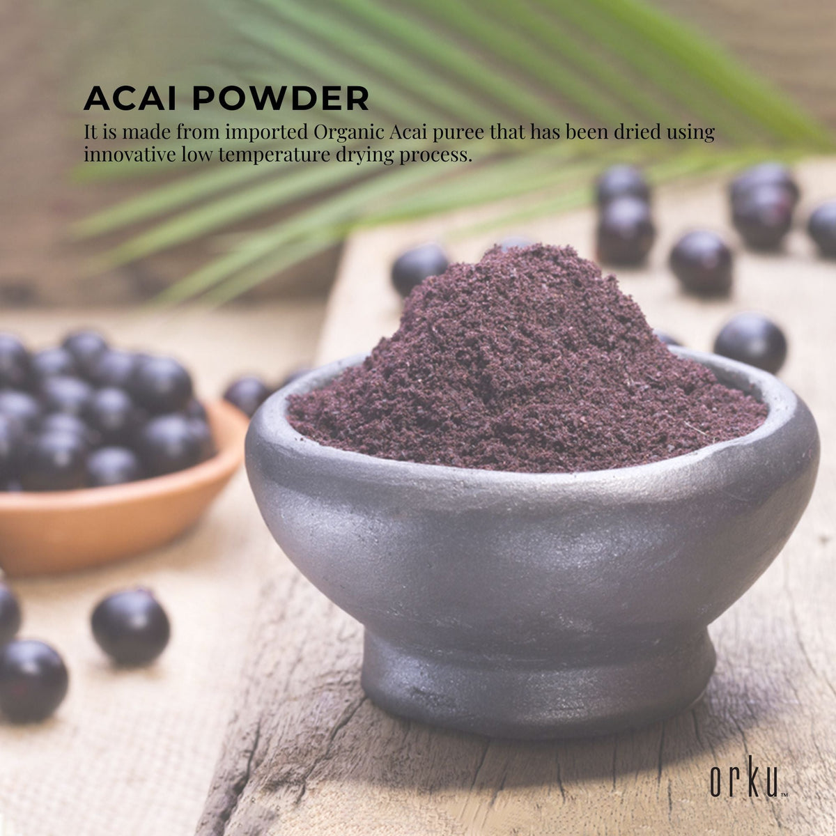 Bulk 10Kg Acai Powder 100% Organic - Superfood Amazon Berries V238-SUPDZ-29036049236048