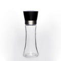 1x 180ml Glass Salt or Pepper Grinder 18cm - Adjustable Ceramic Core Tall Mill V238-SUPDZ-29106899943504