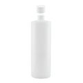Kitchee 1x 250ml Natural HDPE Round Bottle + 28/410 Caps - Empty Plastic Food Storage V238-SUPDZ-30342536724560