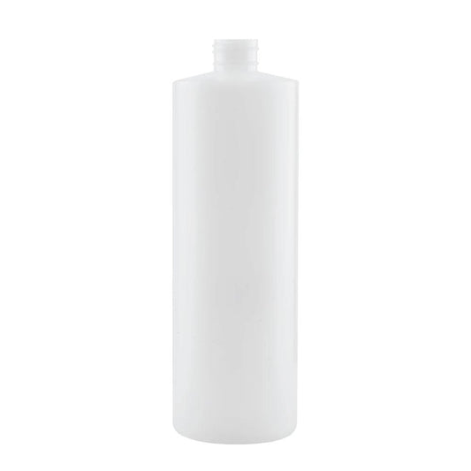 Kitchee 1x 250ml Natural HDPE Round Bottle + 28/410 Caps - Empty Plastic Food Storage V238-SUPDZ-30342536724560
