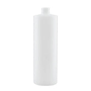 Kitchee 1x 500ml Ntural HDPE Round Bottle + 28/410 Caps - Empty Plastic Food Storage V238-SUPDZ-30342560022608
