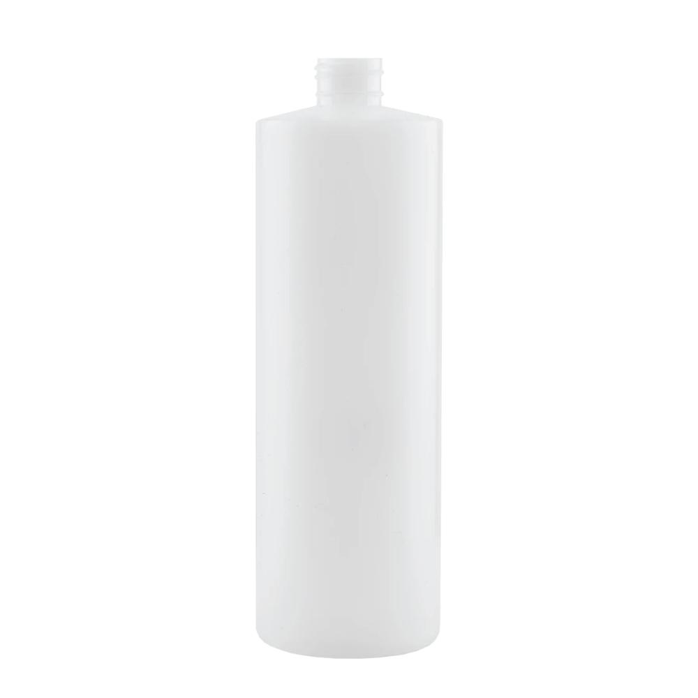 Kitchee 10x 250ml Natural HDPE Round Bottle + 28/410 Caps - Empty Plastic Food Storage V238-SUPDZ-30342633554000