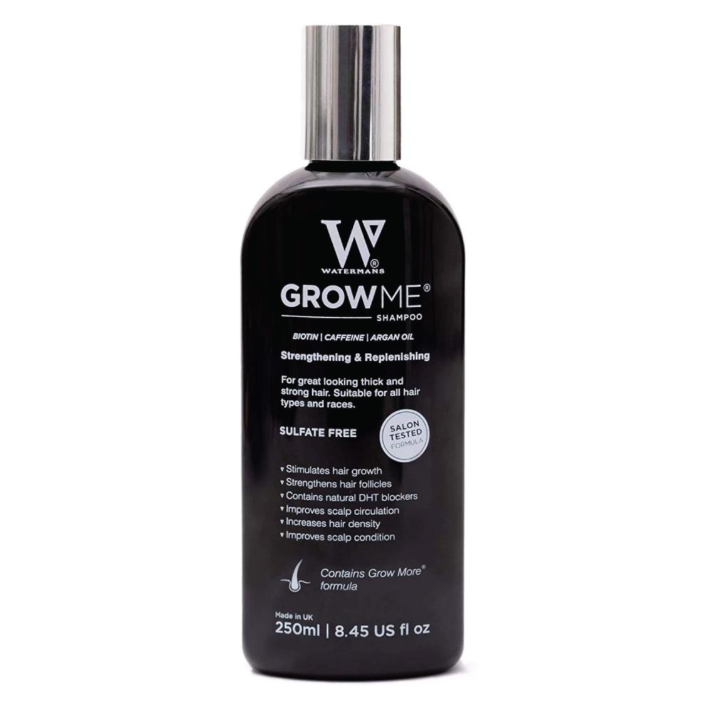 Watermans Grow Me Hair Growth Shampoo 250ml DHT Blocking Biotin Argan Anti Loss V238-SUPDZ-30407449018448